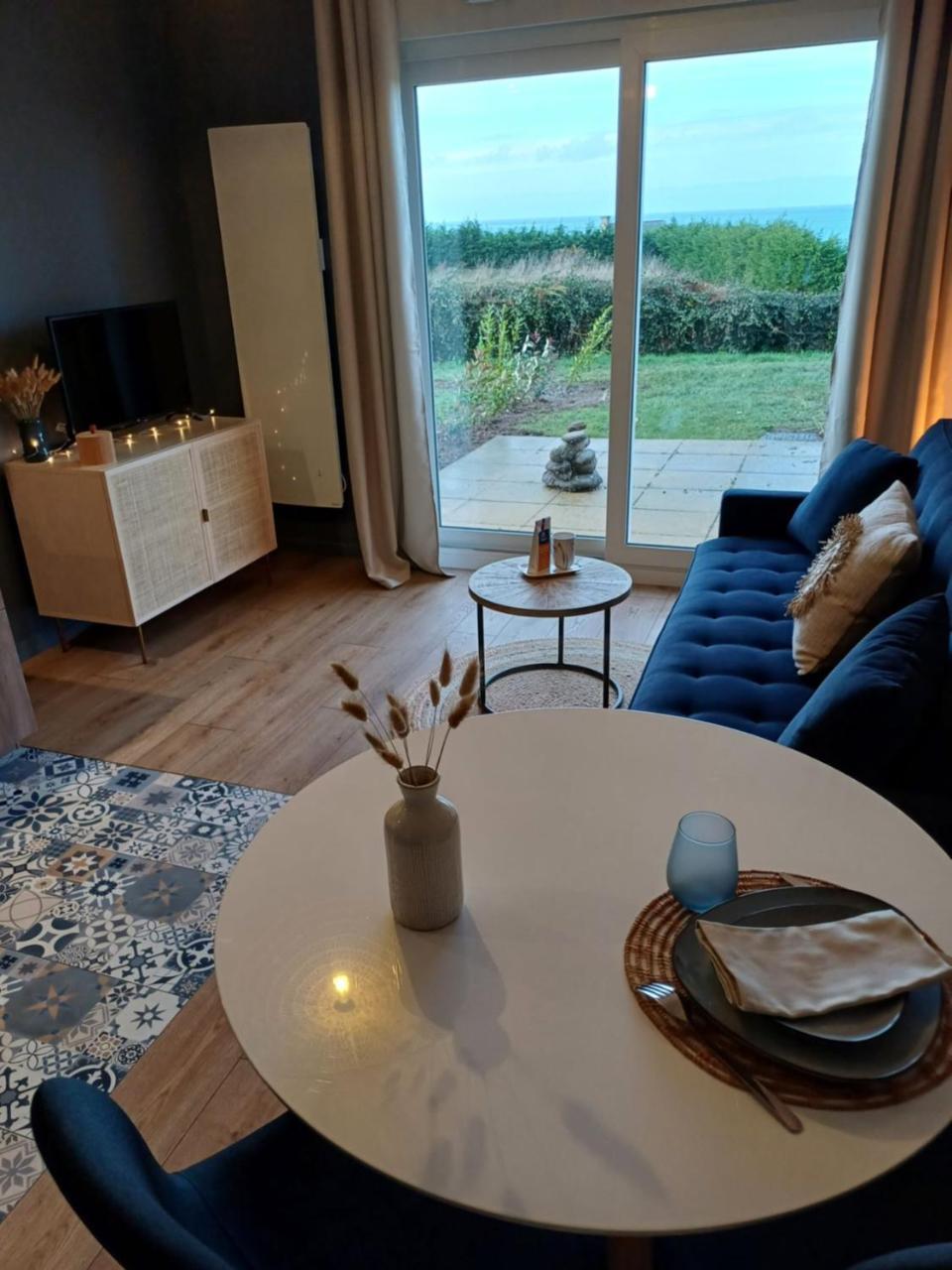 Bienvenue Au Studio L'Escale Bleue Avec Vue Mer Et Sur Le Cap Frehel Сен-Каст-ле-Гільдо Екстер'єр фото